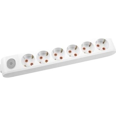 Multi-let Altılı Priz Anahtarlı Topraklı Klemensli Ç.K.