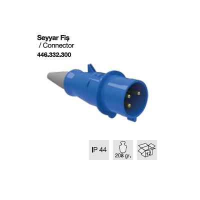 MONOFAZE CEE NORM FİŞ-32A