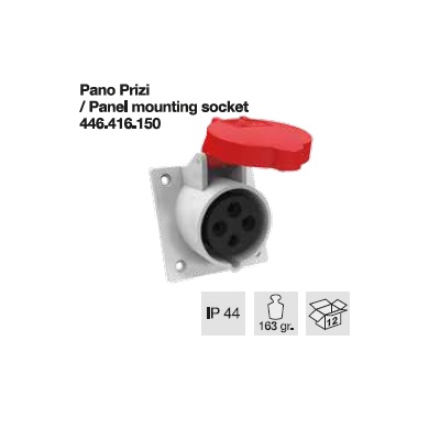 TRİFAZE CEE NORM PANO PRİZİ-16A