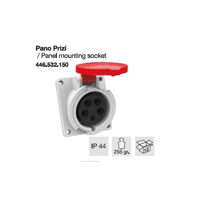 TRİFAZE CEE NORM PANO PRİZİ-32A