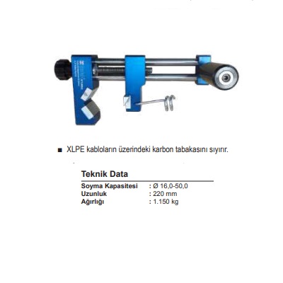 OGS-50 ORTA GERİLİM KABLO SOYMA 50 mm
