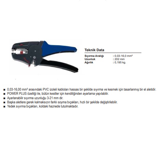 SFK-S0316 0,03-16,0 mm2 KABLO SOYMA