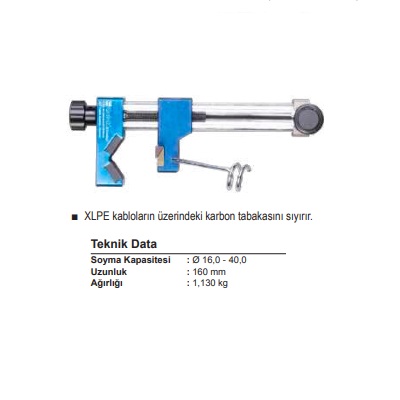 OGS-40 ORTA GERİLİM KABLO SOYMA 40 mm
