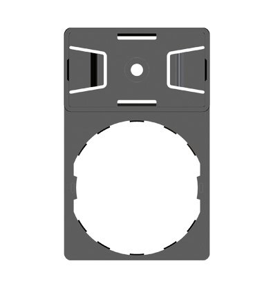 PTD022A Buton Etiket Taşıyıcı, Yapışkanlı, Buton için