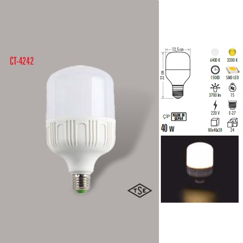 40W TORCH LED AMPUL