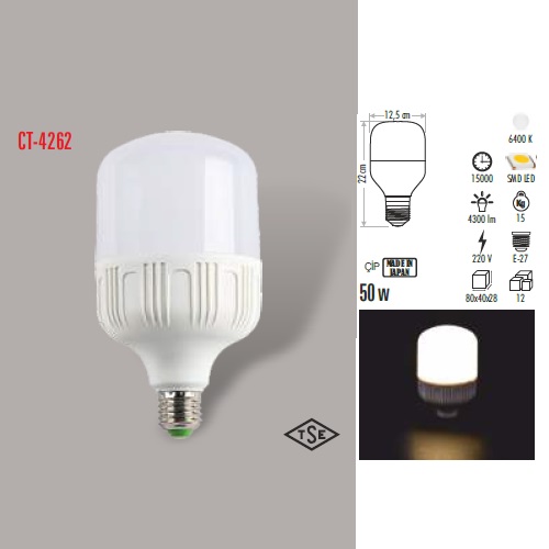 50W TORCH LED AMPUL