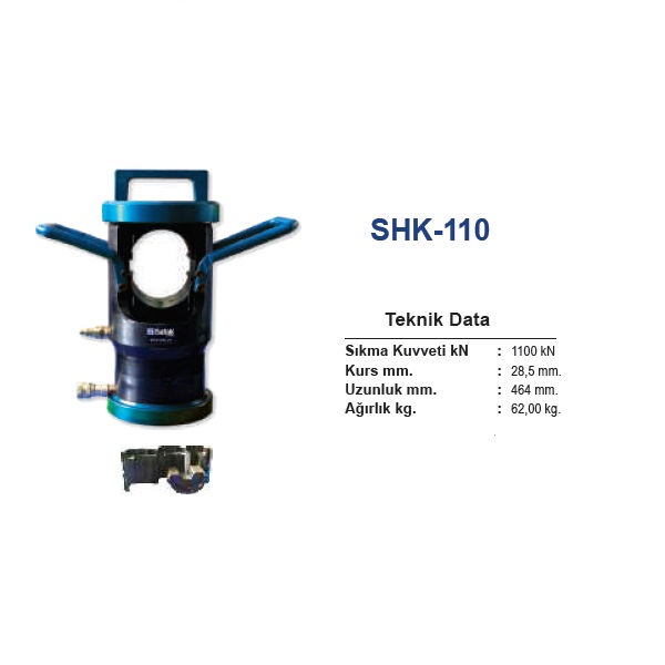 SHK-110 HİDROLİK BAŞLIK