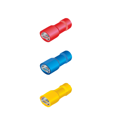 0.5-15 MM2 08X28 FULL İZOLELİ POLYAMİD DİŞİ