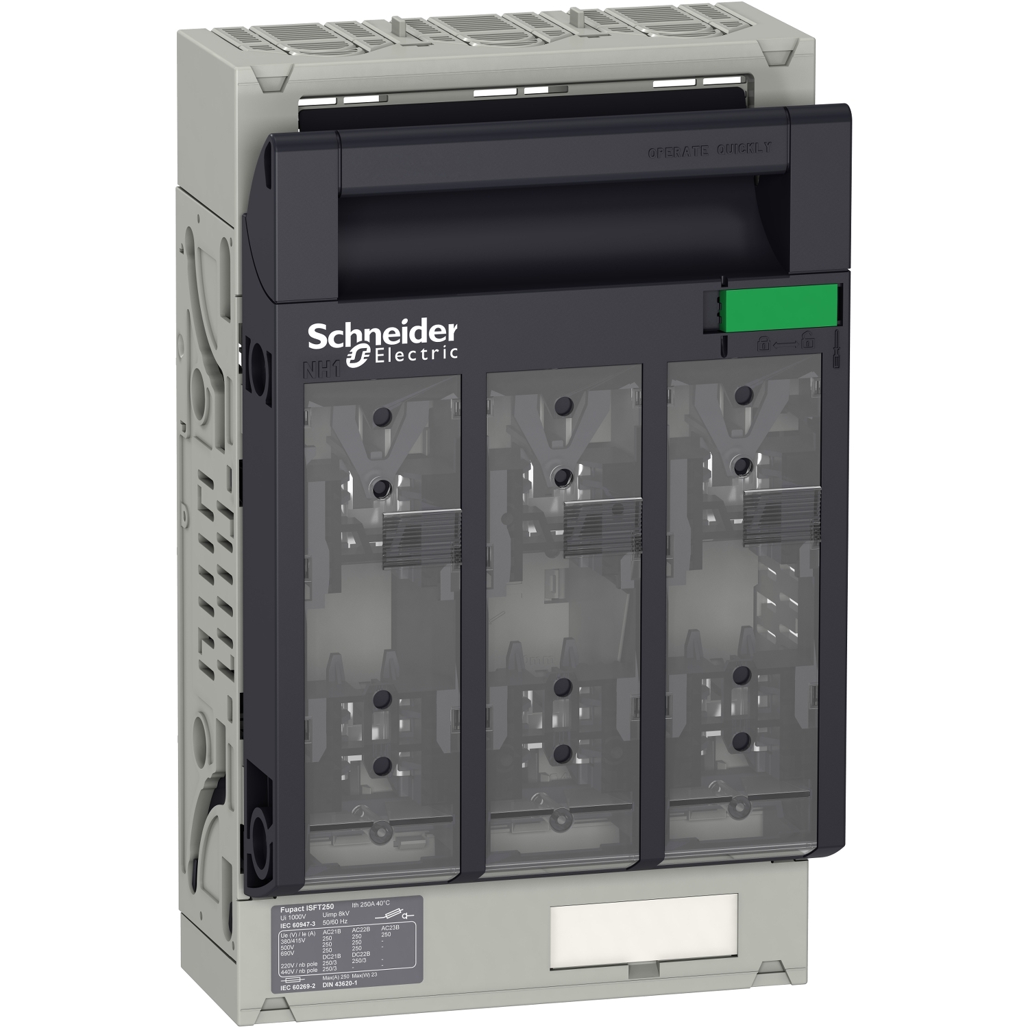 ISFT250 FUSE-SWITCH FIXED M10 TERMINALS PTCCB