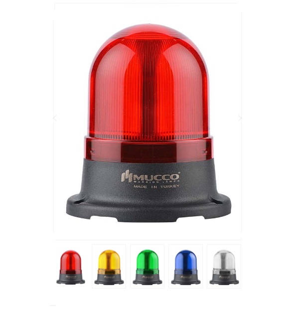 5 MOD ÜNİVERSAL BUZZERLI TEPE LAMBASI 85-260V AC/DC