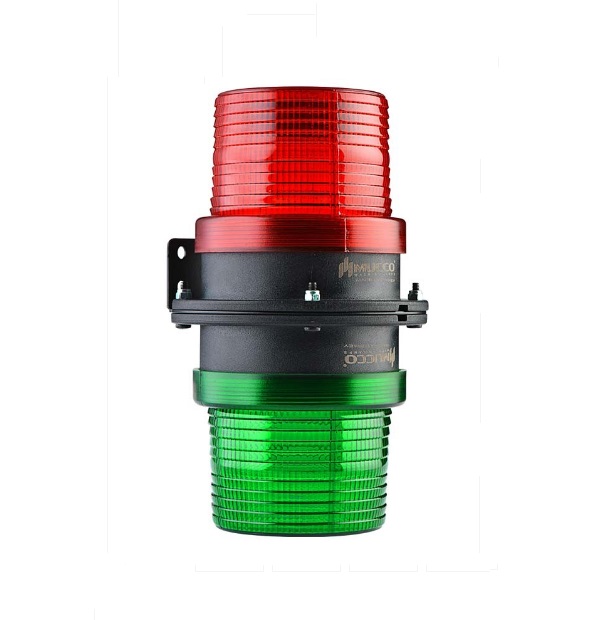 2Lİ 5 MOD ÇAKAR-KAFESLİ TEPE LAMBASI 12-24V AC/DC