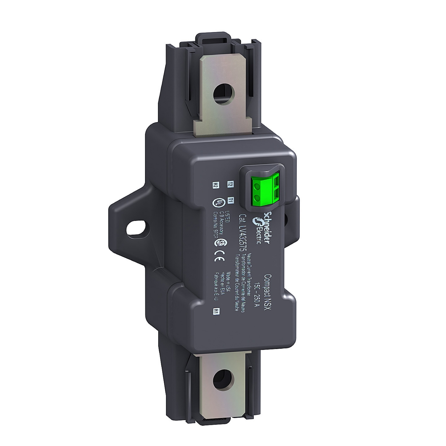 3 kutup Micrologic 6 kontrol uniteis için nötr akım trafosu 25-100A PTCCB