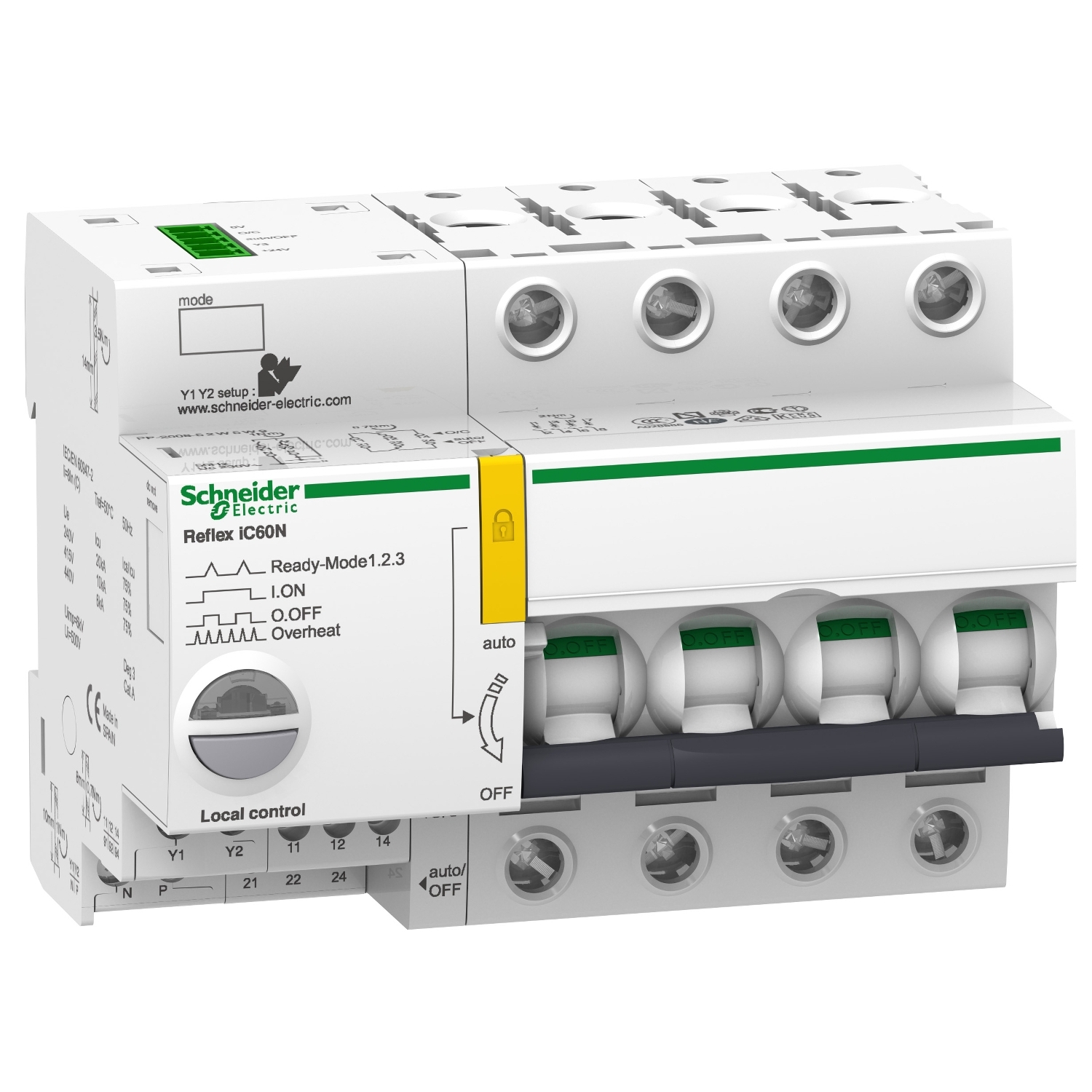 Reflex iC60N 4P 40A C PTFDA
