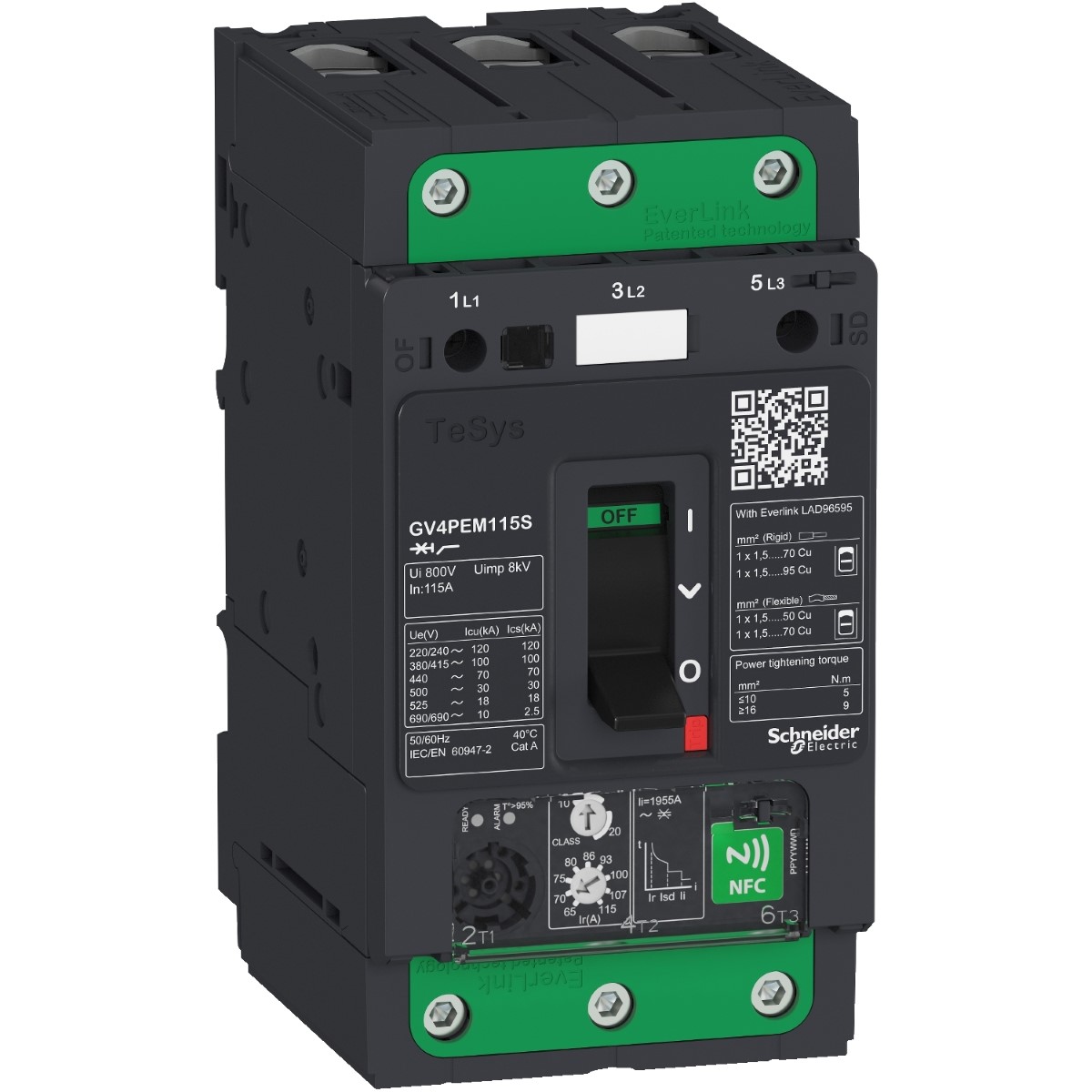 Motor Breaker GV4PE Mu 12.5A 100kA Elink PTCTR