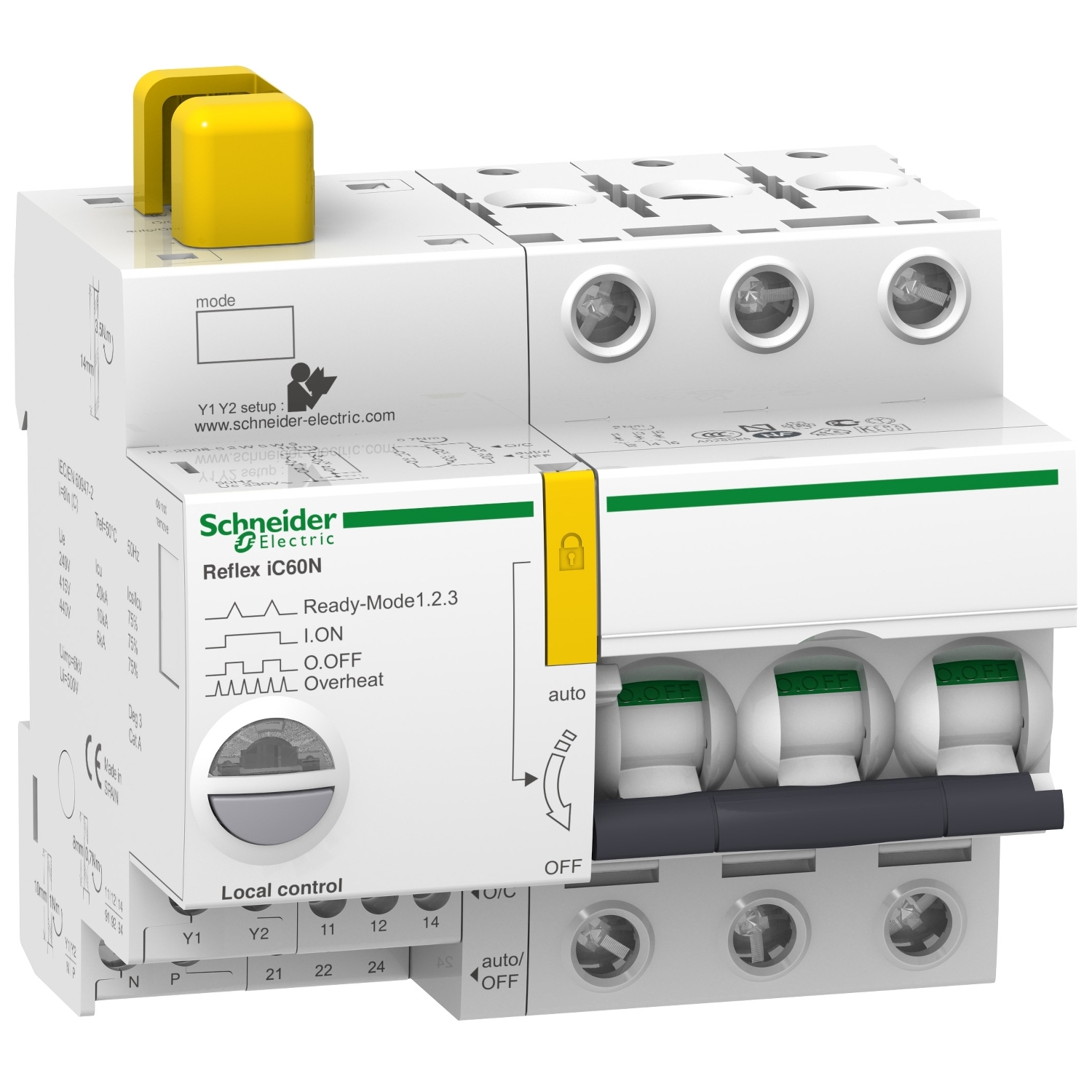 Reflex iC60N 3P 25A C PTFDA