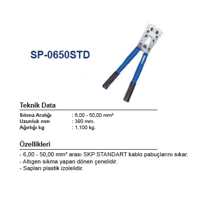 SP-0650 6,00-50,00 mm2 SKP SIKMA PENSESİ (STD)