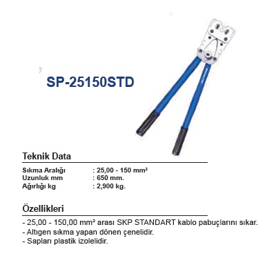 SP-25150 25-150 mm2 SKP SIKMA PENSESİ (STD)