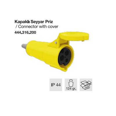 MONOFAZE CEE NORM SEYYAR PRİZ-110V