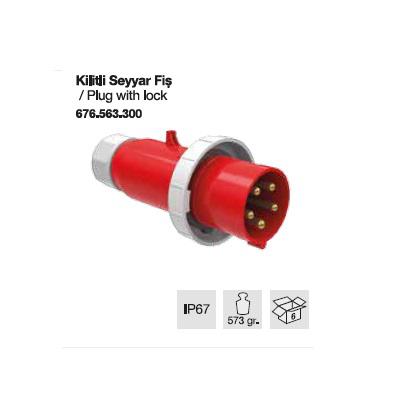 TRİFAZE CEE NORM KİLİTLİ FİŞ-63A