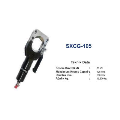 SXCG-105 105 mm HİDROLİK KABLO KESME MAKASI
