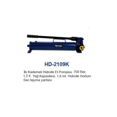 HD-2109K İKİ KADEMELİ HİDROLİK EL POMPASI