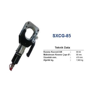 SXCG-85 85 mm HİDROLİK KABLO KESME MAKASI
