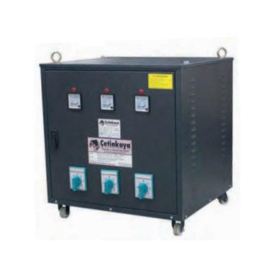 225/380V 75 KVA 5 Kademeli Bakır Sargılı Trifaze Regülatör