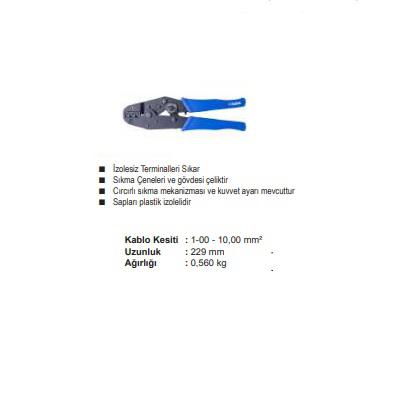 YYT-12 1,00x10,00 mm2 TERMİNAL SIKMA PENSESİ