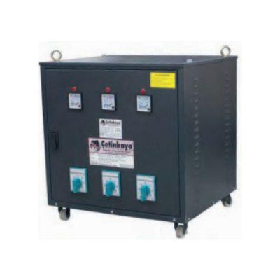 225/380VV 60 KVA 5 Kademeli Alüminyum Sargılı Trifaze Regülatör