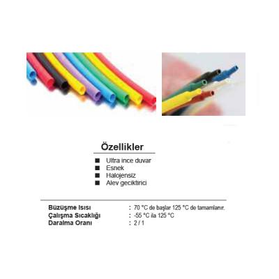 2,5 mm MAKARON 2/1 - BEYAZ