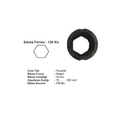 ŞAFAK YUVARLAK 130 kN ÇENE TAKIMI (BİMETAL) 185-240mm2