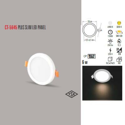 6W PLUS SLIM LED PANEL
