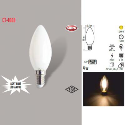 4W SOFT BUJI LED AMPUL