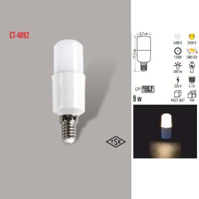 9W E14 LED BUJİ AMPUL