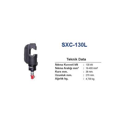 SXC-130L 16-400 mm2 HİDROLİK PABUÇ SIKMA BAŞLIĞI