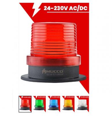Q90 MAKSİ VOLT BUZZERLI TEPE LAMBASI 24-90V/DC - 24-60V/AC