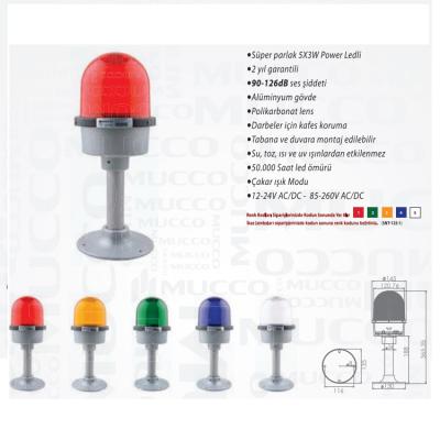 ÇAKAR DÖKÜM TEPE LAMBASI 85-260V AC/DC