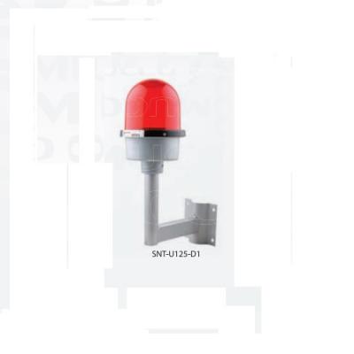 TEK KOLLU METAL UÇAK İKAZ LAMBASI 48V/DC