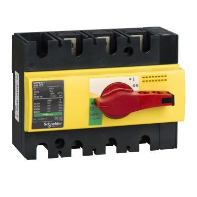 Compact,sarı-kırmızı,emniyet yük ayırıcısı, INS125 PTCCB