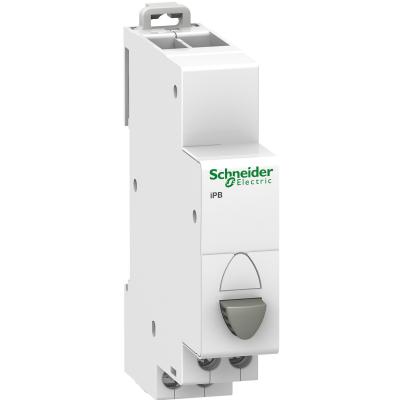 iPB 1NO-1NC SINGLE PUSH BUTTON GREY PTFDA