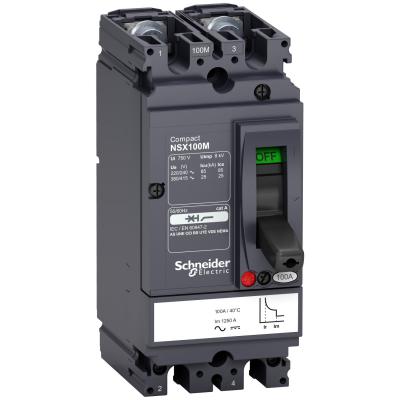 DC Devre Kesici NSX100M 80A 2P 85KA AC/DC PTCCB
