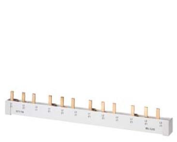 5SL6; 5SP4 ve 5SY İÇİN MÜŞTEREK BARA; 16 mm2; 214 mm; Cu BARA; KAPAKLI; KESİLEBİLİR; 3 FAZ+NÖTR
