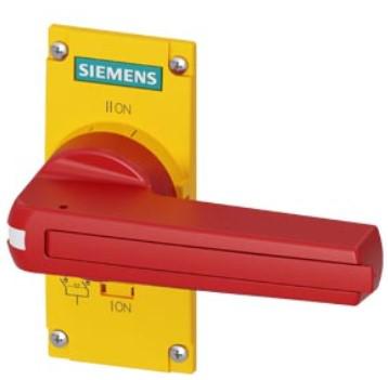 3KC TİPİ YÜK KESİCİ AKSESUARI, TAHRİK KOLU (SARI KIRMIZI/ACİL STOP TİPİ), BOY3