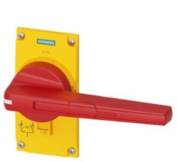 3KC TİPİ YÜK KESİCİ AKSESUARI, TAHRİK KOLU (SARI KIRMIZI/ACİL STOP TİPİ), BOY 5